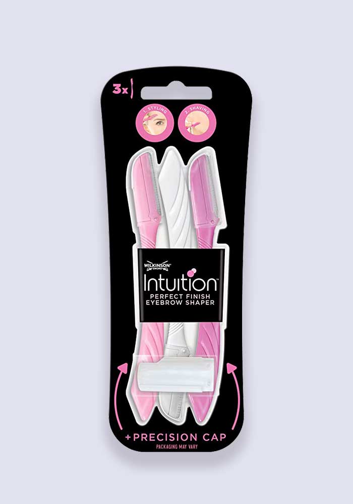 Wilkinson Sword Intuition Eyebrow Shaper - Pack of 3 (Case Size 20)