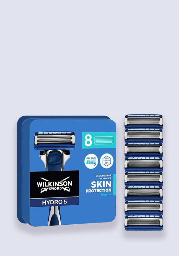 Wilkinson Sword Hydro 5 Razor Blades - 8 Pack (Case Size 10)