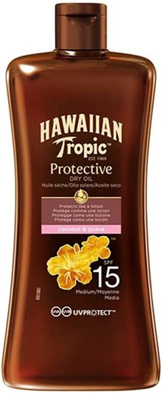 Hawaiian Tropic Protective Oil MINI Bottle SPF 15 100ml (Case Size 12)