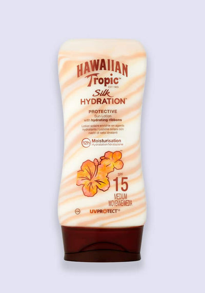 Hawaiian Tropic Silk Hydration Protective Sun Lotion SPF 15 180ml (Case Size 6)