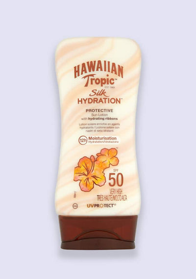 Hawaiian Tropic Silk Hydration Protective Sun Lotion SPF 50 180ml (Case Size 6)